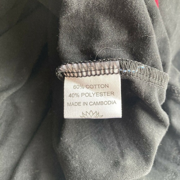 Embrace The Community T Shirt Adult Size Medium Black Stretchy Religious Church - Picture 5 of 6